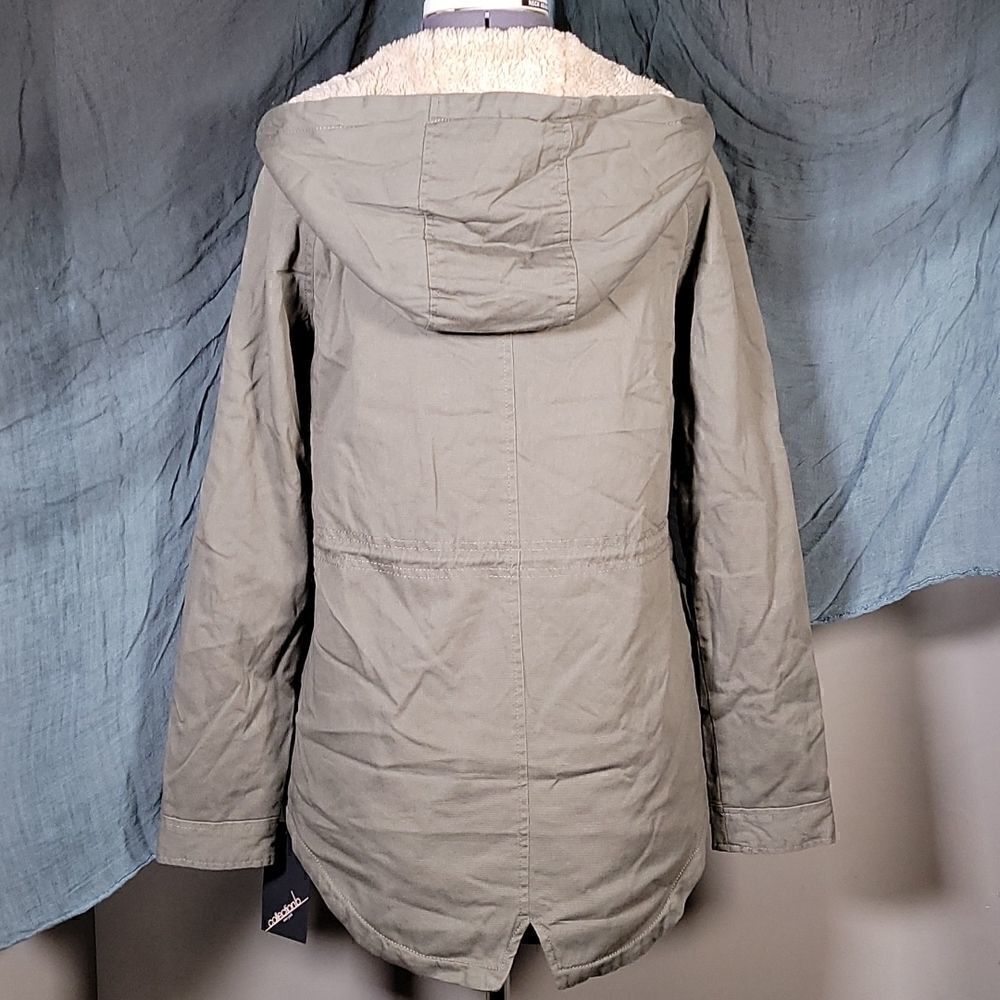 Collection B Juniors' Hooded Anorak Jacket - Picture 4 of 13